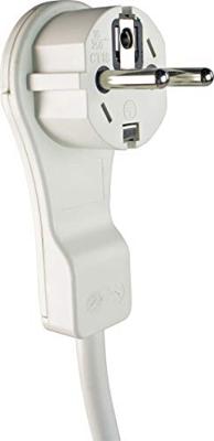 AS Schwabe 50521 Stroom Verlengkabel Wit 5 m H05VV-F 3G 1,5 mm² AS Schwabe 50521 Stroom Verlengkabel Wit 5 m H05VV-F 3G 1,5 mm²