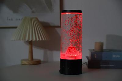 Lavalamp iTotal Rond 10,5 x 30 cm Rood