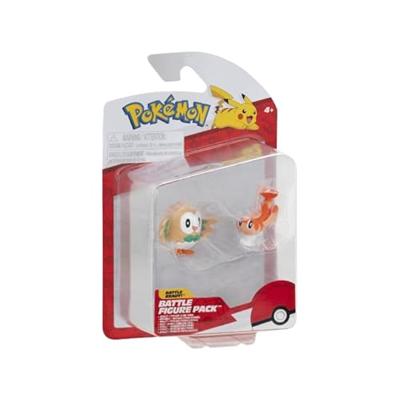 Pokemon Battle Figure Pack - Rowlet & Tatsugiri