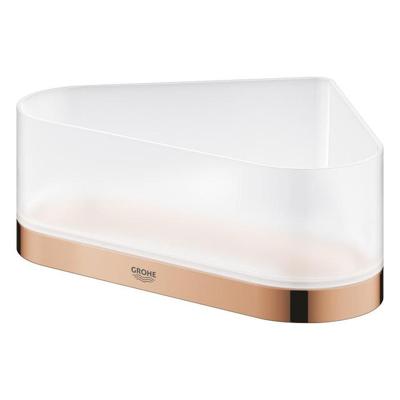 GROHE Selection Douchetray - 17x17x20x8.5cm - hoekmodel - wandmontage - warm sunset 41038da0