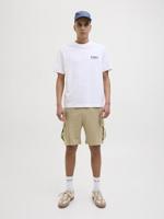 Jack - Jones Jpstgordon Loui Sweat Shorts Mid Korte Broeken Coriander - thumbnail