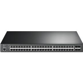 TP-Link TL-SG3452XP netwerk-switch Managed L2+ Gigabit Ethernet (10/100/1000) Power over Ethernet (PoE) 1U Zwart