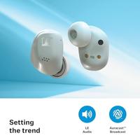 Sennheiser ACCENTUM True Wireless-oordopjes - Kristalhelder geluid met hybride ANC, ergonomisch ontwerp, accuduur van 28 uur, aanraakbediening en dubbele microfoon - Zwart - thumbnail