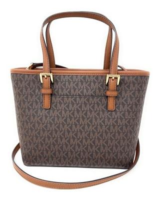 Dames handtas Michael Kors 35T9GTVT0B-BROWN Bruin 22 x 18 x 10 cm