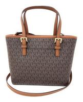Dames handtas Michael Kors 35T9GTVT0B-BROWN Bruin 22 x 18 x 10 cm - thumbnail