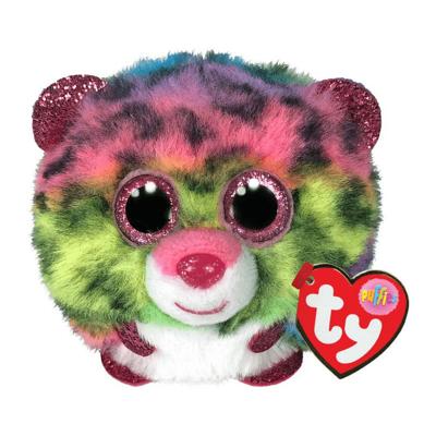 Ty Beanie Ty teeny puffies dotty leopard, 10cm
