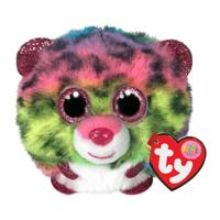 Ty Beanie Ty teeny puffies dotty leopard, 10cm - thumbnail