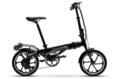 Flebi Supra Eco Elektrische Vouwfiets - Black Lime
