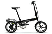 Flebi Supra Eco Elektrische Vouwfiets - Black Lime - thumbnail