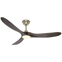 CasaFan ECO GENUINO-L 152 MG-NB Plafondventilator 16.5 W (Ø x h) 1520 mm x 340 mm Messing Met afstandsbediening, Met wintermodus - thumbnail