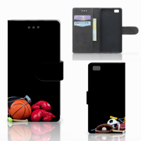 Huawei Ascend P8 Lite | Wallet Case | met Pasjes | Sports - thumbnail