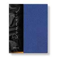 Dommelin Dommelin Laken Uni Percal 200TC 576 Jeansblauw 270x300 cm - thumbnail