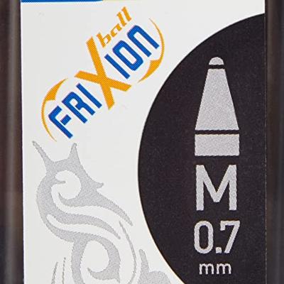 Rollerpenvulling pilot frixion bls-fr7 m zwart Rollerpenvulling pilot frixion bls-fr7 m zwart