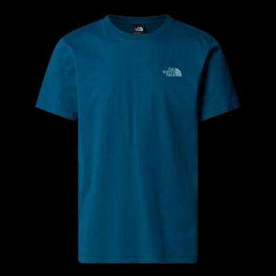 The North Face Vertical Logo S/S T-shirt Heren Mineral Ink M