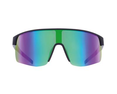 Red bull spect eyewear dakota grey purple-green mirror - sports glasses