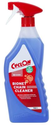 Cyclon bionet reiniger/ketting ontvetter spray 750ml