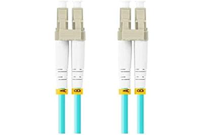 Glasvezelkabel Lanberg 0M3 50/125 (2 m) Blauw Duplex