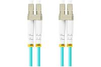 Glasvezelkabel Lanberg 0M3 50/125 (2 m) Blauw Duplex - thumbnail