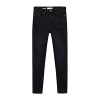 Mango high waist skinny jeans zwart - thumbnail