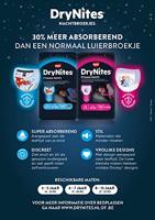 Huggies DryNites Girls Maat M (17-30kg) - thumbnail