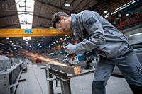 Bosch Blauw GWS 18V-15 PSC Accu Haakse slijper | BITURBO | 125 mm | 2 x 8,0 Ah ProCORE accu + snellader | In L-Boxx - 06019H6B01 - thumbnail