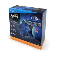 Dynamisch knuffel nachtlampje Calm Ocean PABOBO blauw - thumbnail