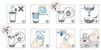 NUK Thermo 3in 1 Wit, Zwart - thumbnail