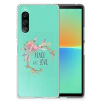 Sony Xperia 10 V Telefoonhoesje met Naam Boho Text - thumbnail