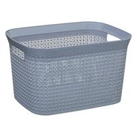 Wasmand 5five Simply Smart Grijs Polypropyleen 25 L 41,5 x 31,2 x 25,7 cm - thumbnail