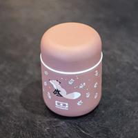 Kleine geïsoleerde lunchbox - MONBENTO - Luchtdichte lunchbox - Houdt eten tot 5 uur warm/vers - MB Capsule Fox - thumbnail