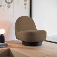 Zuiver Draaifauteuil 'Eden' Chenille, kleur Mosgroen - thumbnail