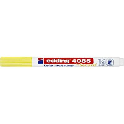 Krijtstift edding 4085 by Securit rond 1-2mm neon geel | 10 stuks