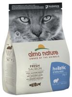 ALMO NATURE Holistic Sterilised Salmon - droog kattenvoer - 2kg - thumbnail