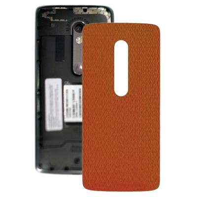 Batterij achtercover voor Motorola Moto X Play XT1561 XT1562 (oranje)