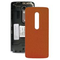 Batterij achtercover voor Motorola Moto X Play XT1561 XT1562 (oranje) - thumbnail
