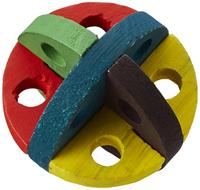 TRIXIE SPEEL EN SNACKBAL HOUT 8 CM - thumbnail