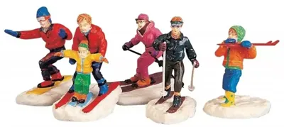 Kerstfiguur Winter fun figurines LEMAX - Lemax