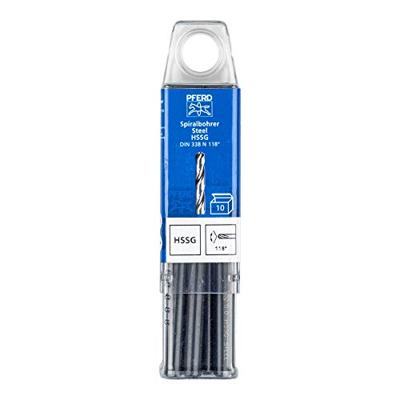 PFERD TOOLS 25203531 SPB DIN 338 HSSG N 6,0 STEEL Staal Spiraalboor 6 mm Gezamenlijke lengte 93 mm 10 stuk(s) PFERD TOOLS 25203531 SPB DIN 338 HSSG N 6,0 STEEL Staal Spiraalboor 6 mm Gezamenlijke lengte 93 mm 10 stuk(s)