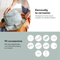 Babymoov Baby Care Kit - Geboorte - In gerecyclede stof gecertificeerde GRS -10 accessoires, matcha - thumbnail
