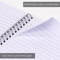 Notitieboek pukka jotta a5 lijn 110pag 80gr gn - thumbnail