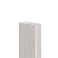 Eindprofiel 2-delig - Eurotexx Sheffield eiken Wit - thumbnail