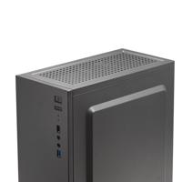 ATX Semi-toren BehuizingMars Gaming MC100 Zwart - thumbnail