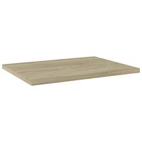 Wandschappen 4 st 40x30x1,5 cm bewerkt hout sonoma eikenkleurig - thumbnail