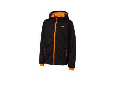 CRIVIT Kinder softshell jas (Zwart, 134/140)
