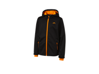 CRIVIT Kinder softshell jas (Zwart, 134/140) - thumbnail