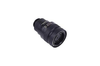 Alphacool Eiszapfen quick release koppeling G1/4 AG - Deep Black sluiting