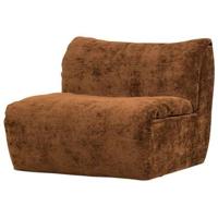 Woood Baggy 1-zitsbank chenille Bruin - thumbnail