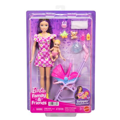 Skipper kinderwagenset - Barbie - JJB42