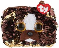 TY fashion portemonnee hond brutus 13 cm bruin/goud - thumbnail
