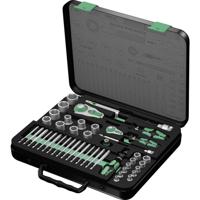 Wera 8100 SA/SC 2 Zyklop 05160785001 Dopsleutelset Metrisch 1/4 (6,3 mm), 1/2 (12,5 mm) 43-delig - thumbnail